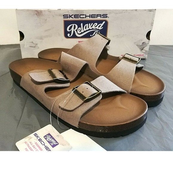 skechers relaxed fit with luxe foam sandals